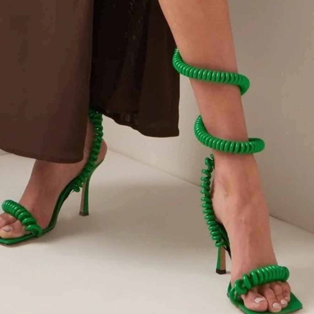 Bottega Veneta Wire Stretch Sandals